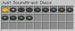 Just Soundtrack Discs — Minecraft mod, rasm 2