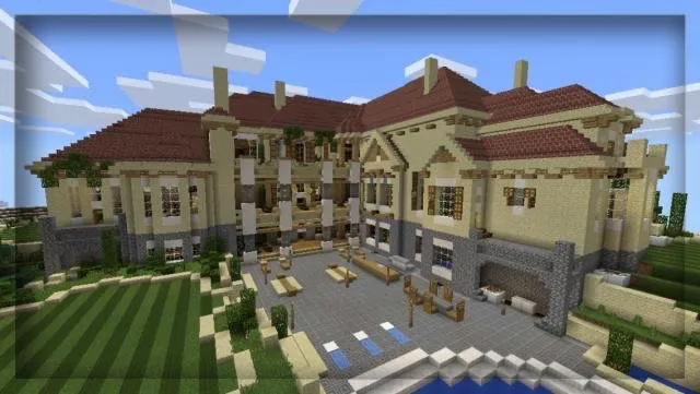 Euromansion — Minecraft xarita, rasm 1