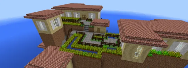 Island Village — Minecraft xarita, rasm 1