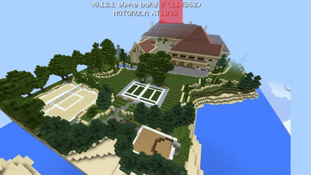 Mansion Asombroza — Minecraft xarita, rasm 2