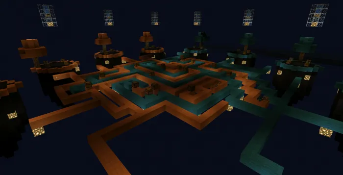 TRON Skywars — Minecraft xarita, rasm 2