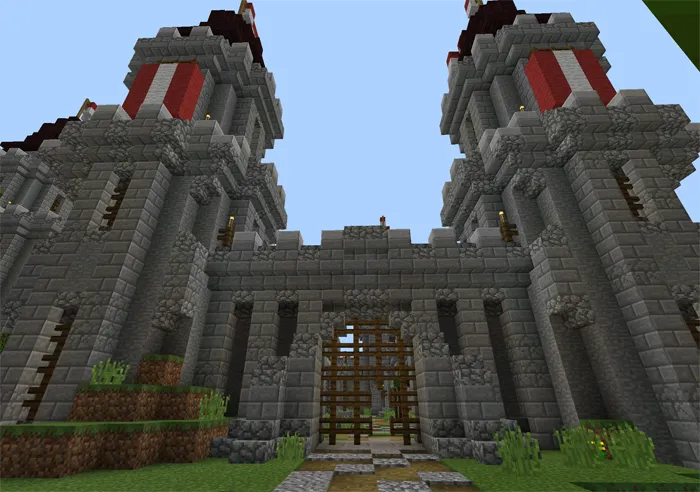 Darkthorn Castle — Minecraft xarita, rasm 1
