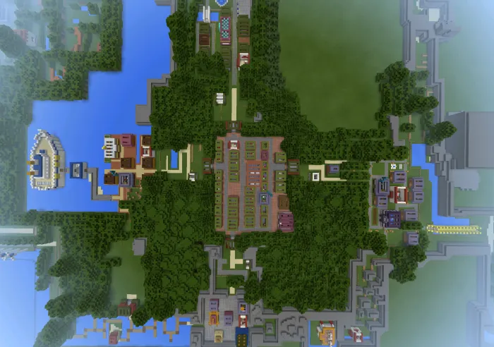 Pokémon Kanto Region — Minecraft xarita, rasm 2