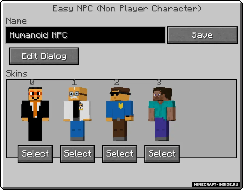 Easy NPC — Minecraft mod, rasm 7