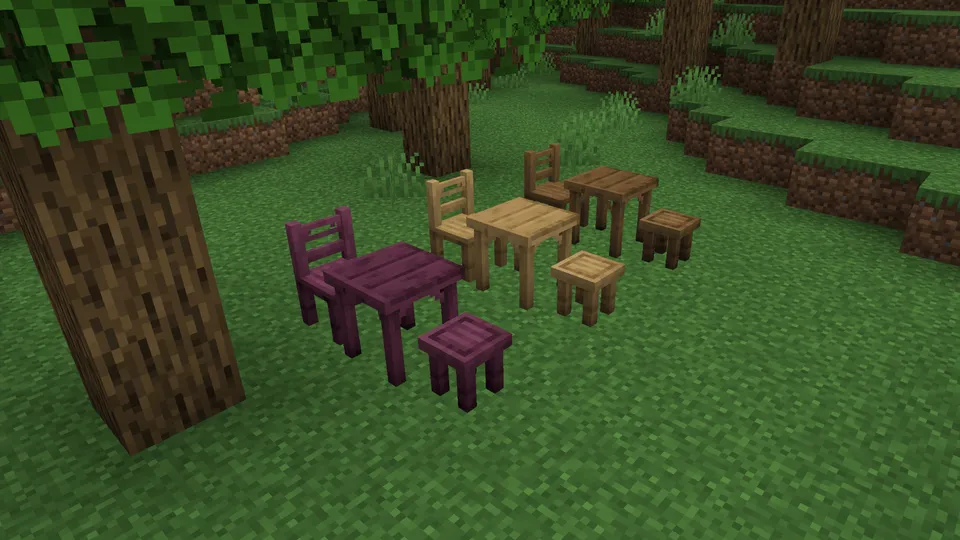 Better Furniture — Minecraft mod, rasm 2