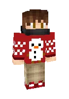 Mazay Yangi yil — Minecraft skin, rasm 1
