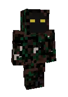 Botqoqlik maxluqi — Minecraft skin, rasm 1