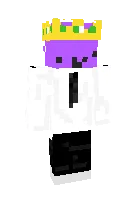 Binafsha rangli skin 2.0 — Minecraft skin, rasm 1