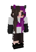 Kundalik kiyimdagi qiz — Minecraft skin, rasm 1