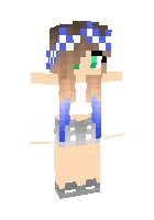 Yoqimtoy yozgi qiz — Minecraft skin, rasm 1