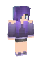 DJSekundsGirl — Minecraft skin, rasm 1
