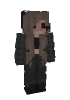 To'q rangli quyoncha — Minecraft skin, rasm 1