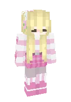 Barbie school cutie girl — Minecraft skin, rasm 1