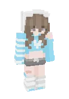 Bunny hat kawaii girl