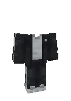 Qora Adidas kostyum — Minecraft skin, rasm 1