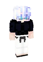 gojo satoru — Minecraft skin, rasm 1