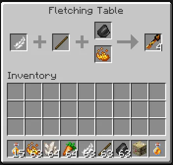 Improved Fletching — Minecraft mod, rasm 4