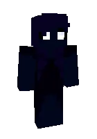 Moviy soya qiz — Minecraft skin, rasm 1