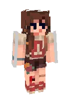 Sigma smash girl — Minecraft skin, rasm 1