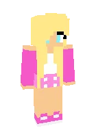 Barbie uslubidagi qiz — Minecraft skin, rasm 1