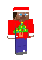 Yangi yil skini — Minecraft skin, rasm 1