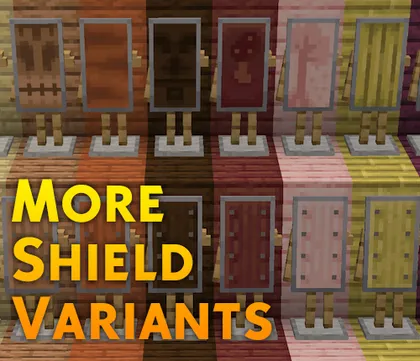 More Shield Variants — Minecraft mod, rasm 1