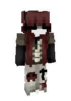 Qizil sochli — Minecraft skin, rasm 1
