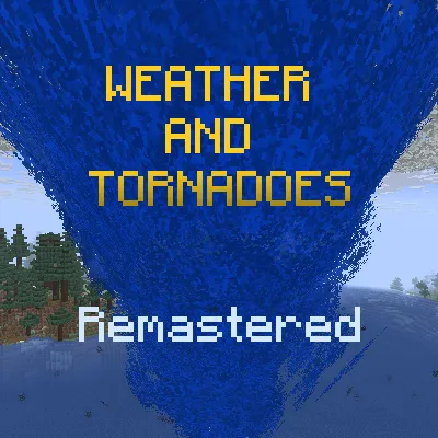 Weather and Tornadoes Remastered — Minecraft mod, rasm 1