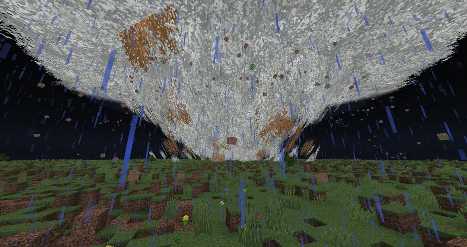 Weather and Tornadoes Remastered — Minecraft mod, rasm 3