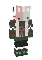 rojdestvo qizi — Minecraft skin, rasm 1