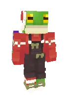 Yangi yil baqasi — Minecraft skin, rasm 1