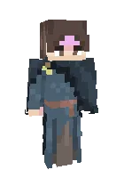 Boshqa dunyo sehrgari — Minecraft skin, rasm 1