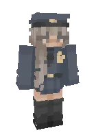 Politsiyachi xola — Minecraft skin, rasm 1