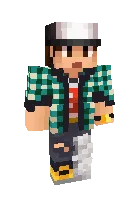 EdisonPts oyog'ini qayirib oldi — Minecraft skin, rasm 1