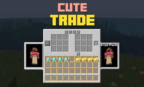 CuteTrade — Minecraft mod, rasm 1