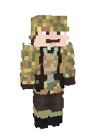 Soldat 4 — Minecraft skin, rasm 1