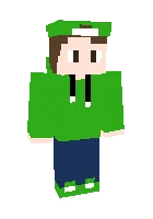 Rikolit yorqin kiyimda — Minecraft skin, rasm 1