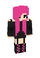 Bona Toca qizi — Minecraft skin, rasm 1