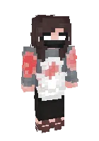 Ona Nataxa Iflos Fartuk — Minecraft skin, rasm 1