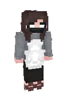 Ona Nataxa — Minecraft skin, rasm 1