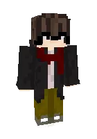 Klim ko'zoynakda — Minecraft skin, rasm 1