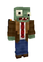 Plants vs Zombies — Minecraft skin, rasm 1