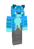 Goluboskas obeshchivaetsya — Minecraft skin, rasm 1
