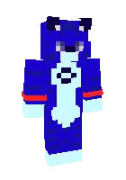 Bluskas — Minecraft skin, rasm 1