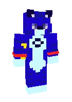 Bluskas — Minecraft skin, rasm 1