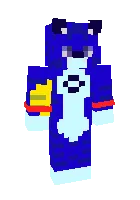 Bluskas — Minecraft skin, rasm 1