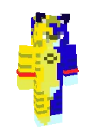 Bluskas — Minecraft skin, rasm 1