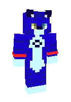 Bluskas — Minecraft skin, rasm 1