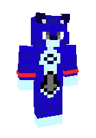 Bluskas — Minecraft skin, rasm 1