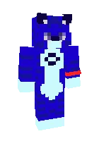 Bluskas — Minecraft skin, rasm 1